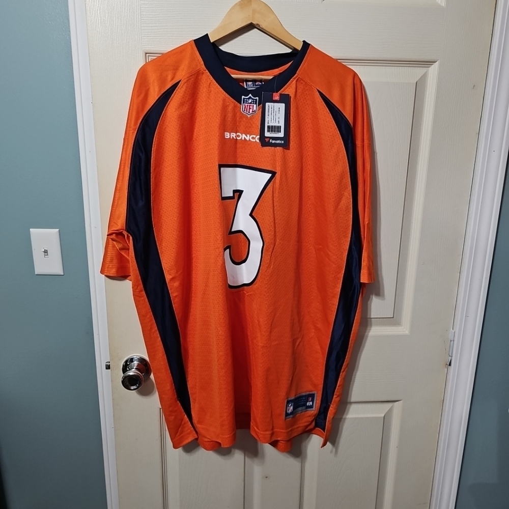 NFL Pro Line Players NFLPA Authentic Wilson #3 Denver Broncos Men's 2XL NEW
